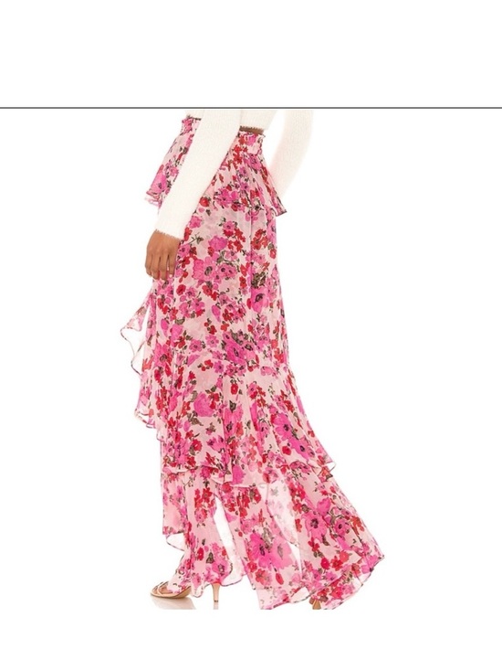 Misa Los Angeles Lucia skirt in pink floral